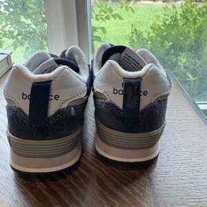 New Balance Blue and White Sneakers Classic Design